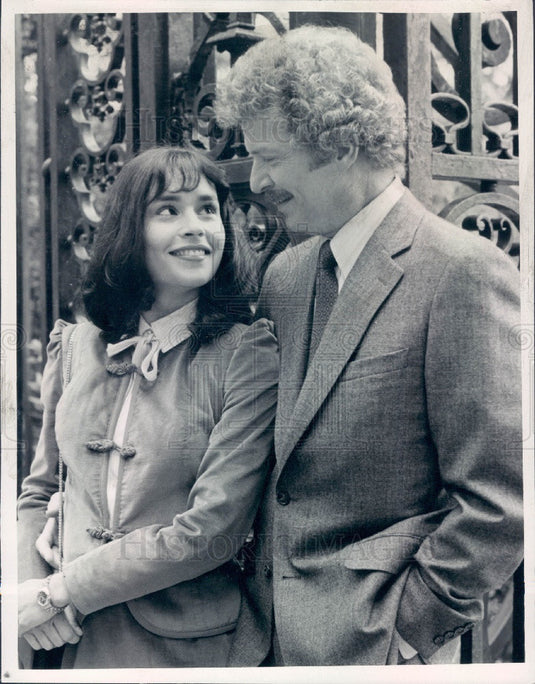 1981 Hollywood Actors Robert Reed & Diane Venora Press Photo - Historic Images