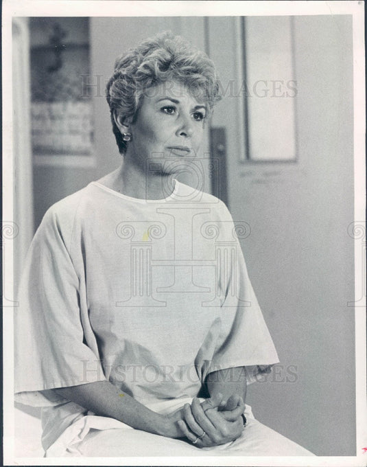 1981 Hollywood Actor Michael Learned Press Photo - Historic Images