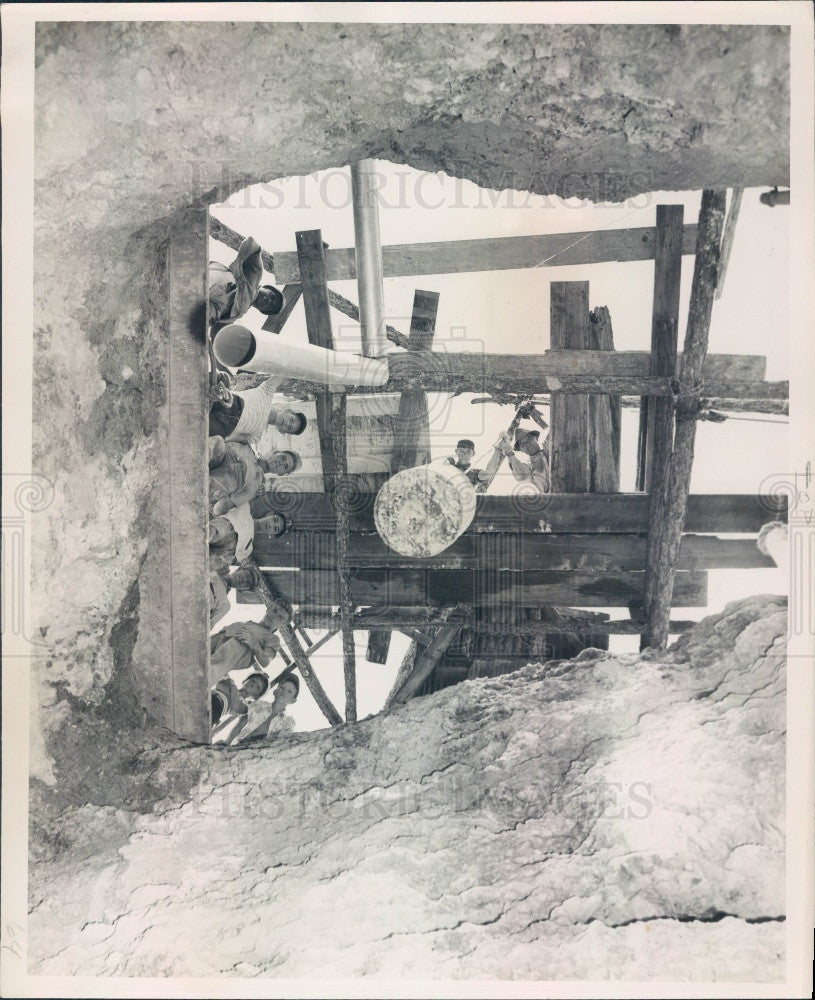 1949 Safety Harbor Florida Buried Treasure Press Photo - Historic Images