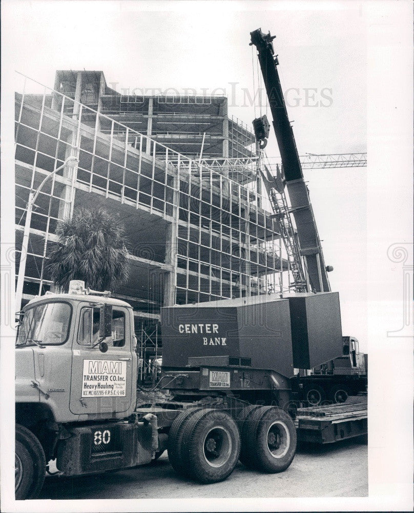 1984 St. Petersburg Florida Centerbanc Savings New Vault Press Photo - Historic Images