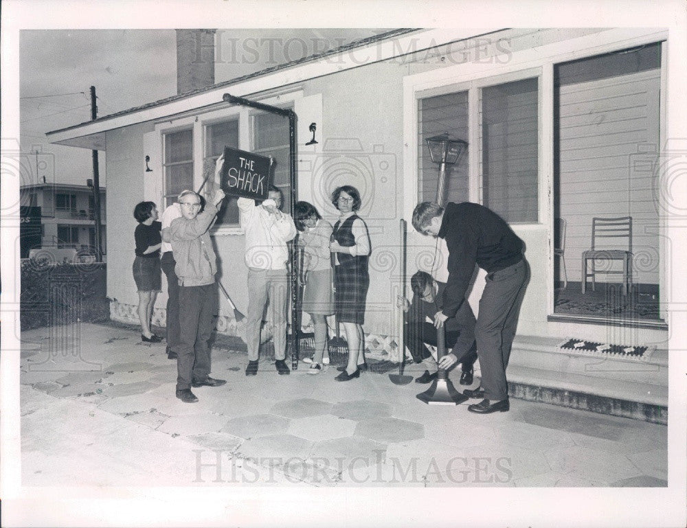 1966 Madeira Beach Florida Church By the Sea The Shack Gulf Blvd Press Photo - Historic Images