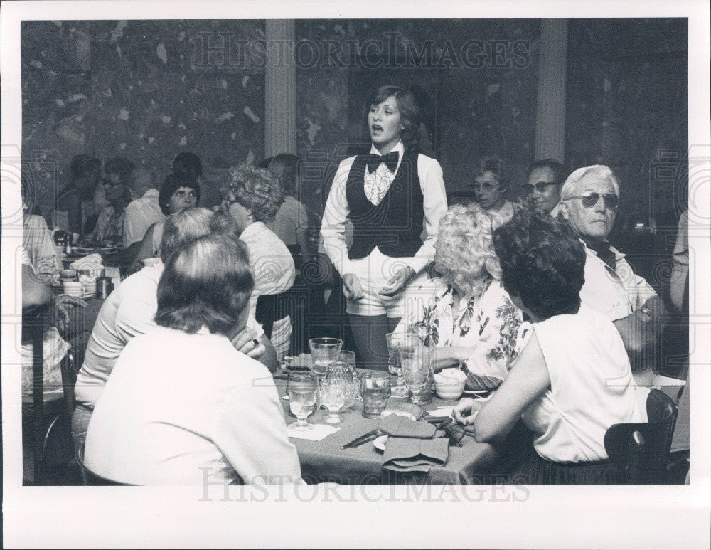 1979 St. Petersburg Florida Center Stage Supper Club Jackie Austin Press Photo - Historic Images