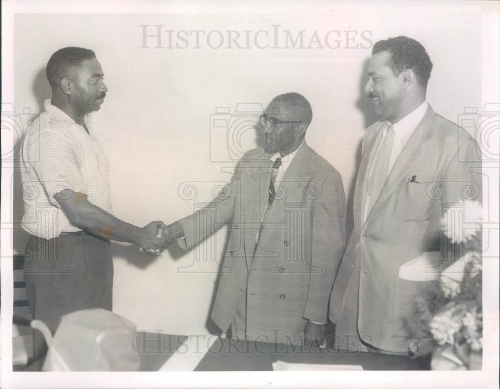 1955 Florida Interscholastic Athletic Association Dedication Press Photo - Historic Images