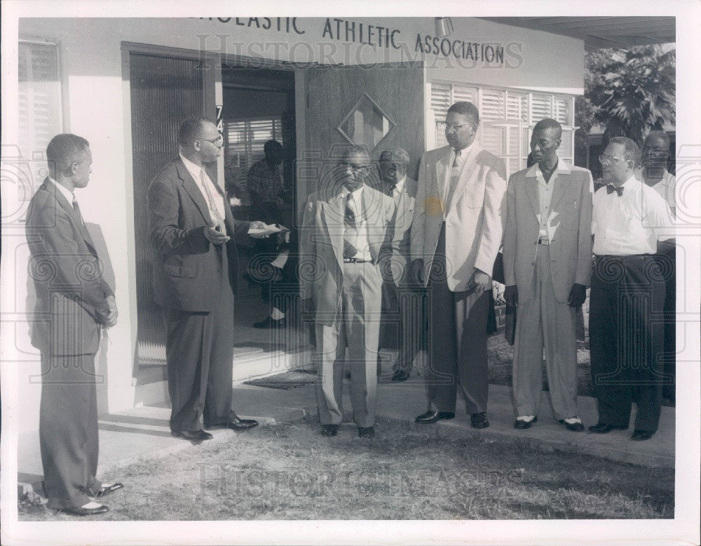 1955 Florida Interscholastic Athletic Association Dedication Press Photo - Historic Images