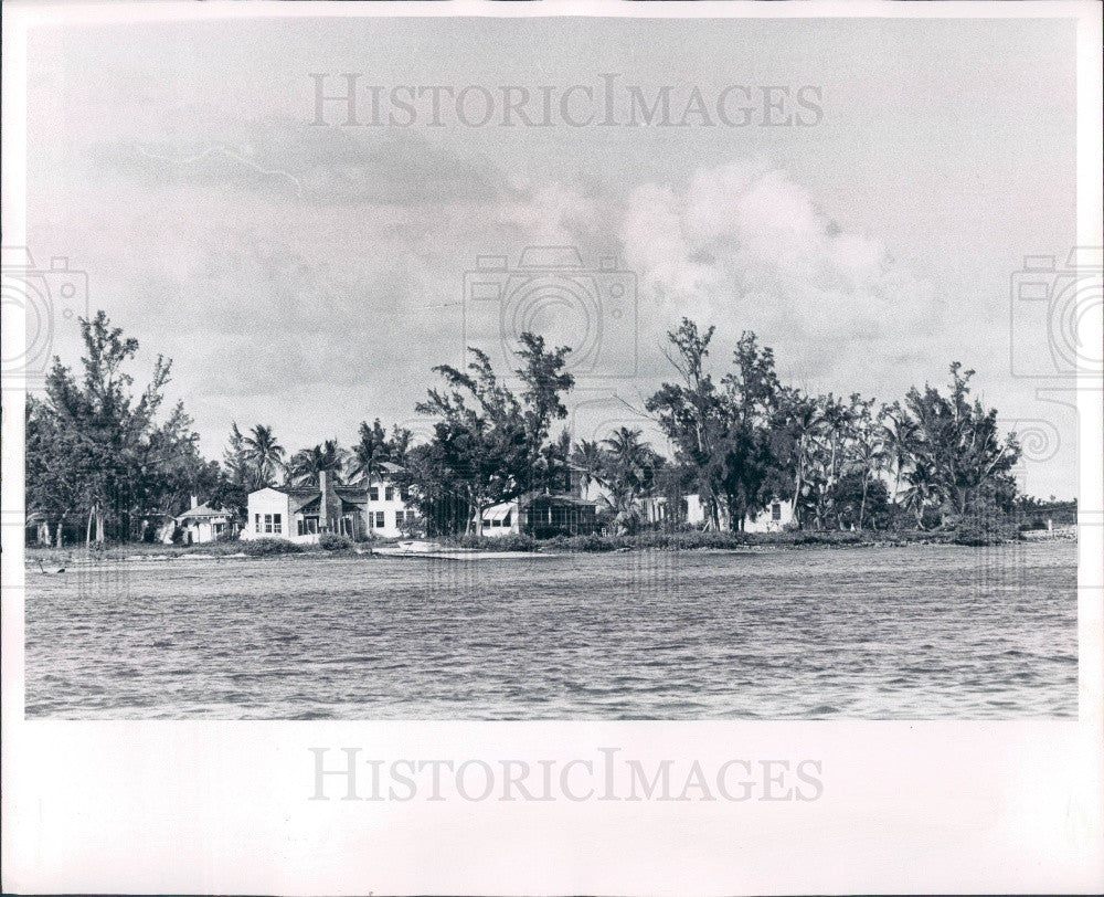 1969 Islandia Florida Press Photo - Historic Images