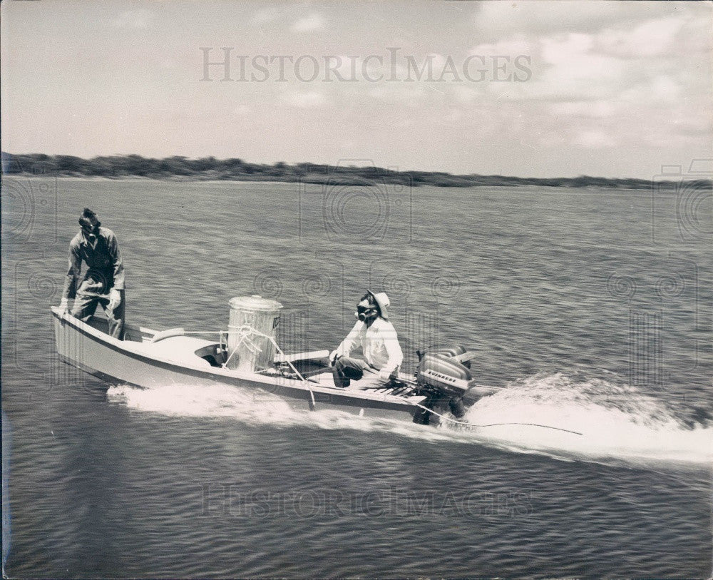 1970 Florida Board Of Health EPN Mosquito Killer @ Bottom of Lakes Press Photo - Historic Images