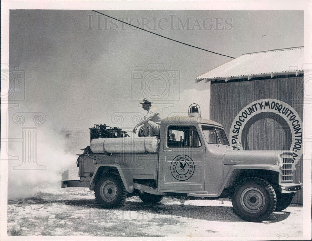 Undated Pasco County Florida Mosquito Control Press Photo - Historic Images