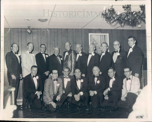 1970 St Petersburg Insurance Agents Rated Man of the Year Press Photo - Historic Images