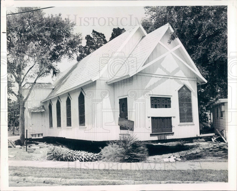 1979 Tarpon Springs Florida All Saints Episcopal Church Press Photo - Historic Images