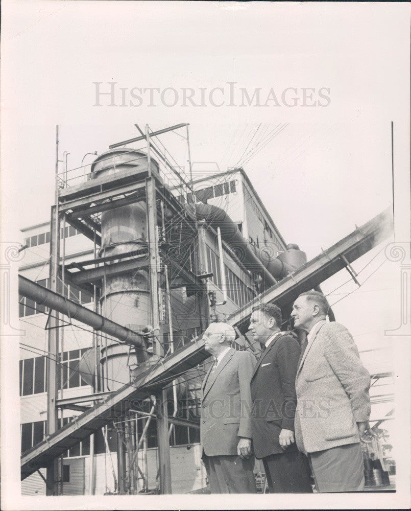 1958 Dunedin Florida Hood Citrus Plant Press Photo - Historic Images