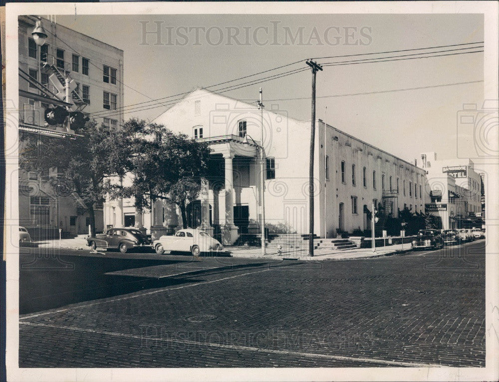 1952 St. Petersburg Florida Old Chamber of Commerce Building Press Photo - Historic Images