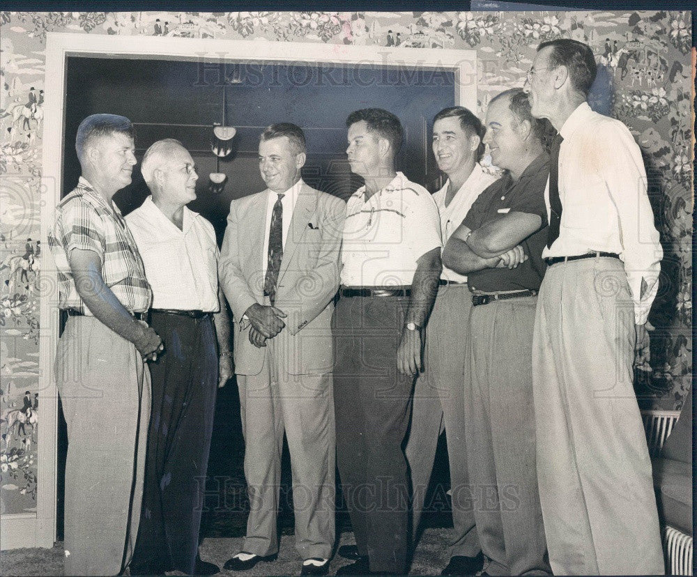 1957 Bradenton Florida Chamber of Commerce Directors Press Photo - Historic Images
