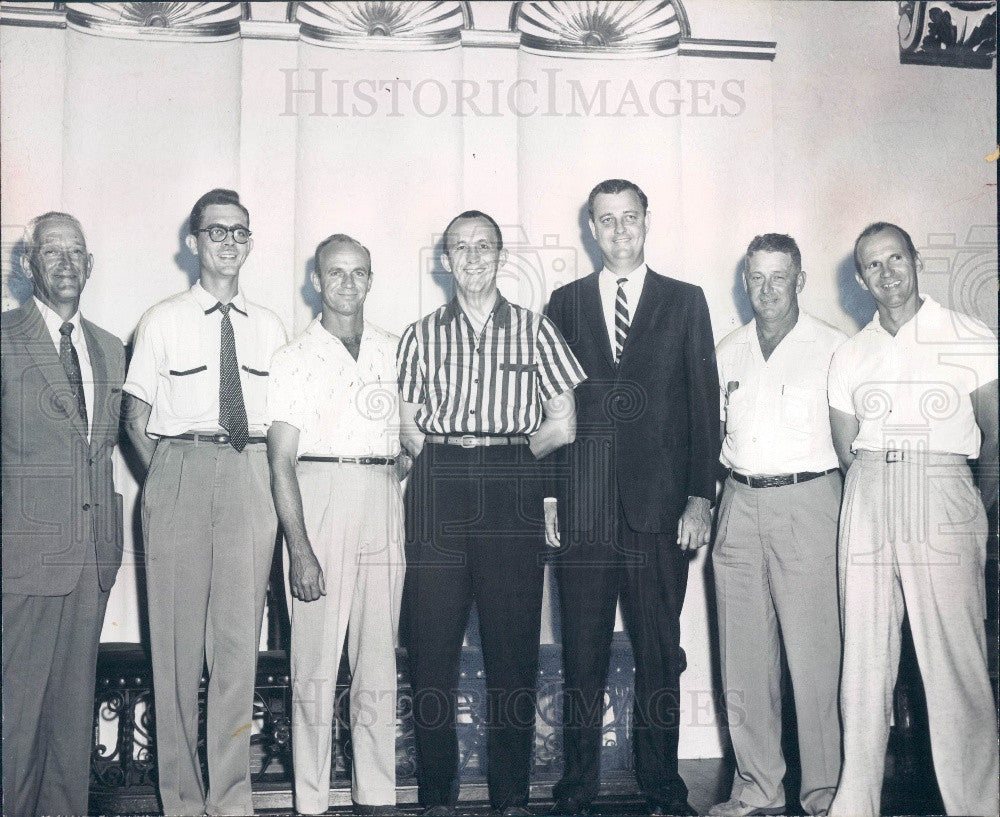 1956 St. Petersburg Florida Chamber of Commerce Directors Press Photo - Historic Images