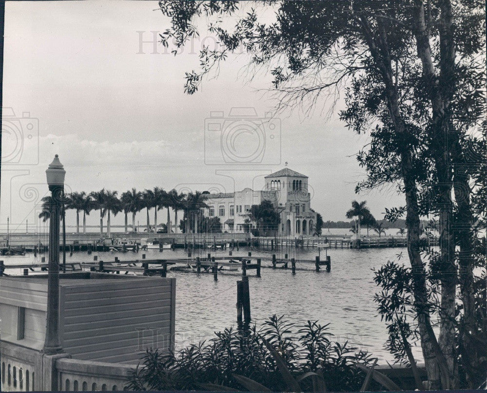 1953 Bradenton Florida Chamber of Commerce Building Press Photo - Historic Images