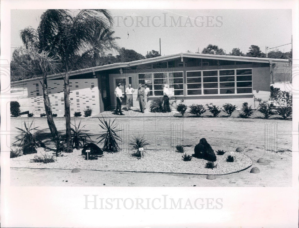 1962 Englewood Florida Chamber of Commerce Building Press Photo - Historic Images
