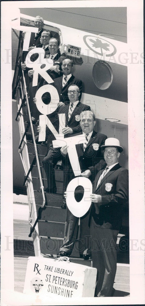 1965 St. Petersburg Florida Chamber of Commerce Traveling Saints Press Photo - Historic Images