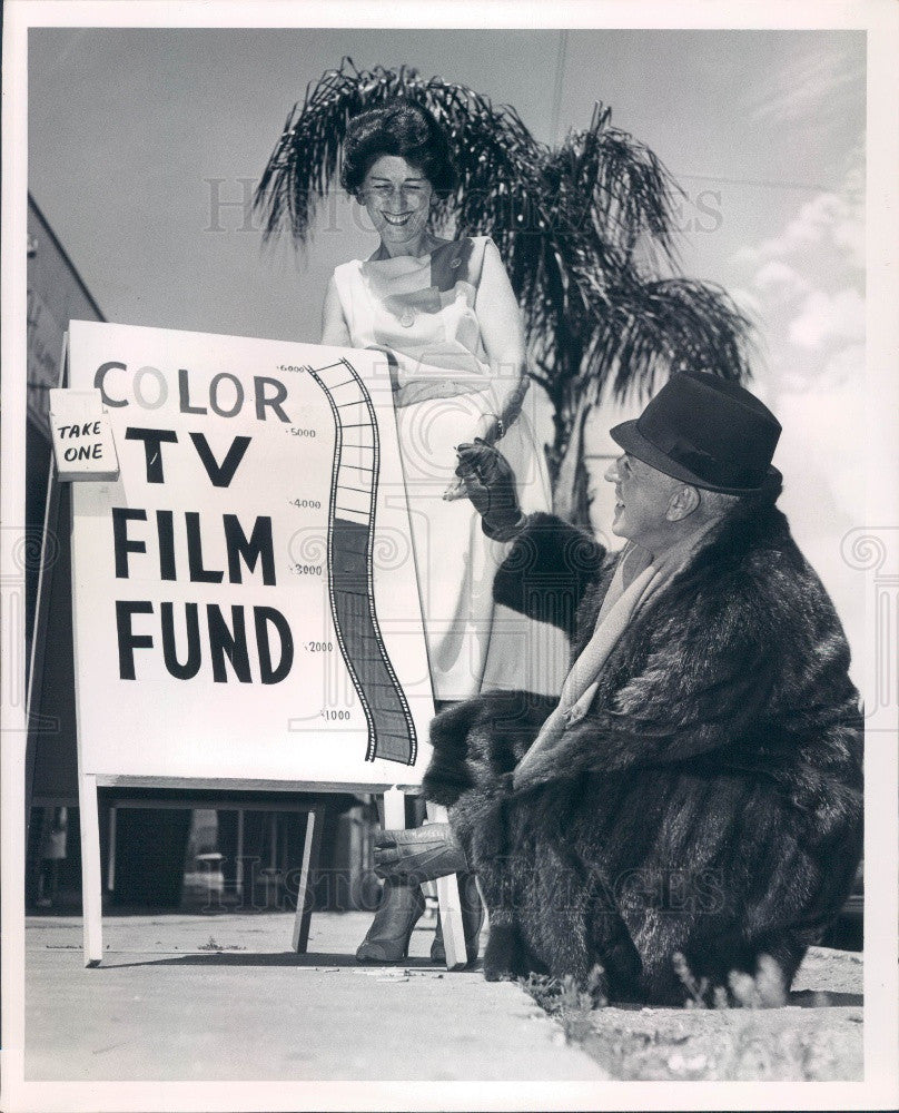 1964 St. Petersburg Beach Florida Chamber of Commerce Fundraiser Press Photo - Historic Images