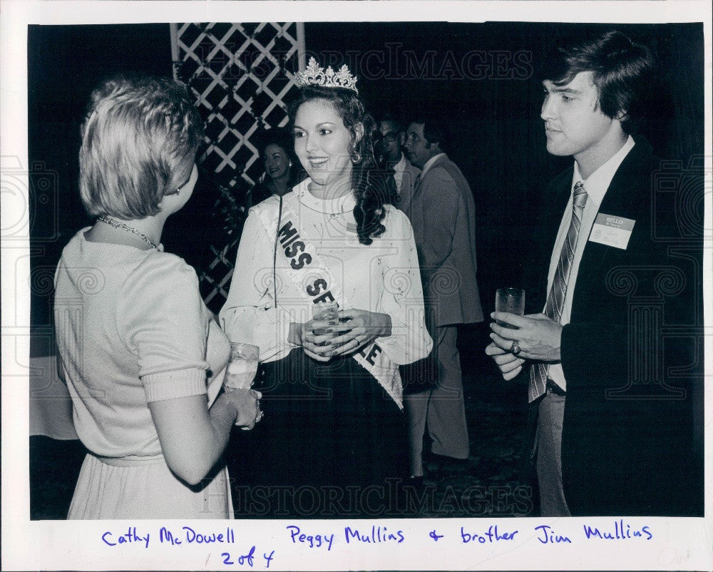 1982 Seminole FL Chamber of Commerce Miss Seminole Peggy Mullis Press Photo - Historic Images