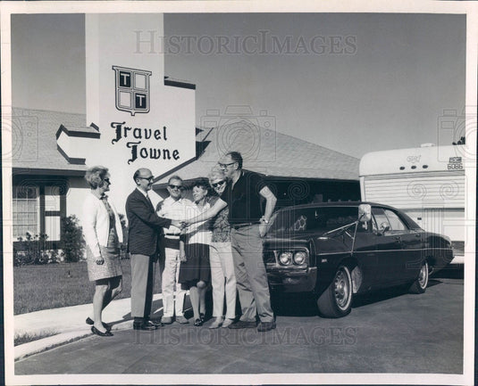 1970 Clearwater Florida Travel Towne Press Photo - Historic Images