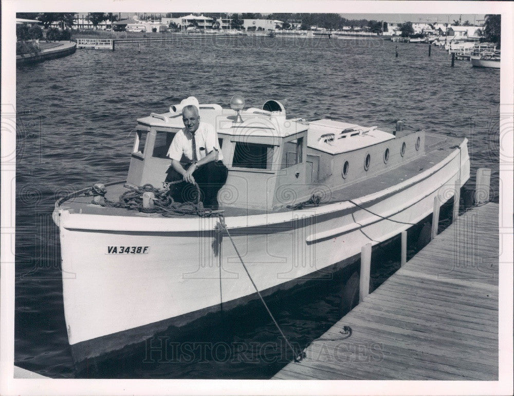 1962 Treasure Island Florida Municipal Navy Press Photo - Historic Images