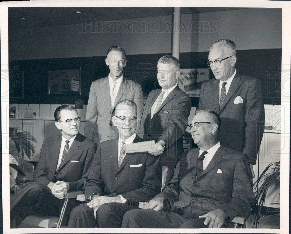 1962 St. Petersburg FL Trail Natl Bank Organizational Committee Press Photo - Historic Images