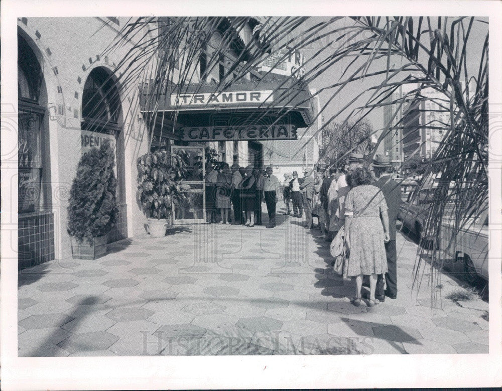 1969 St. Petersburg Florida Tramor Cafeteria Press Photo - Historic Images