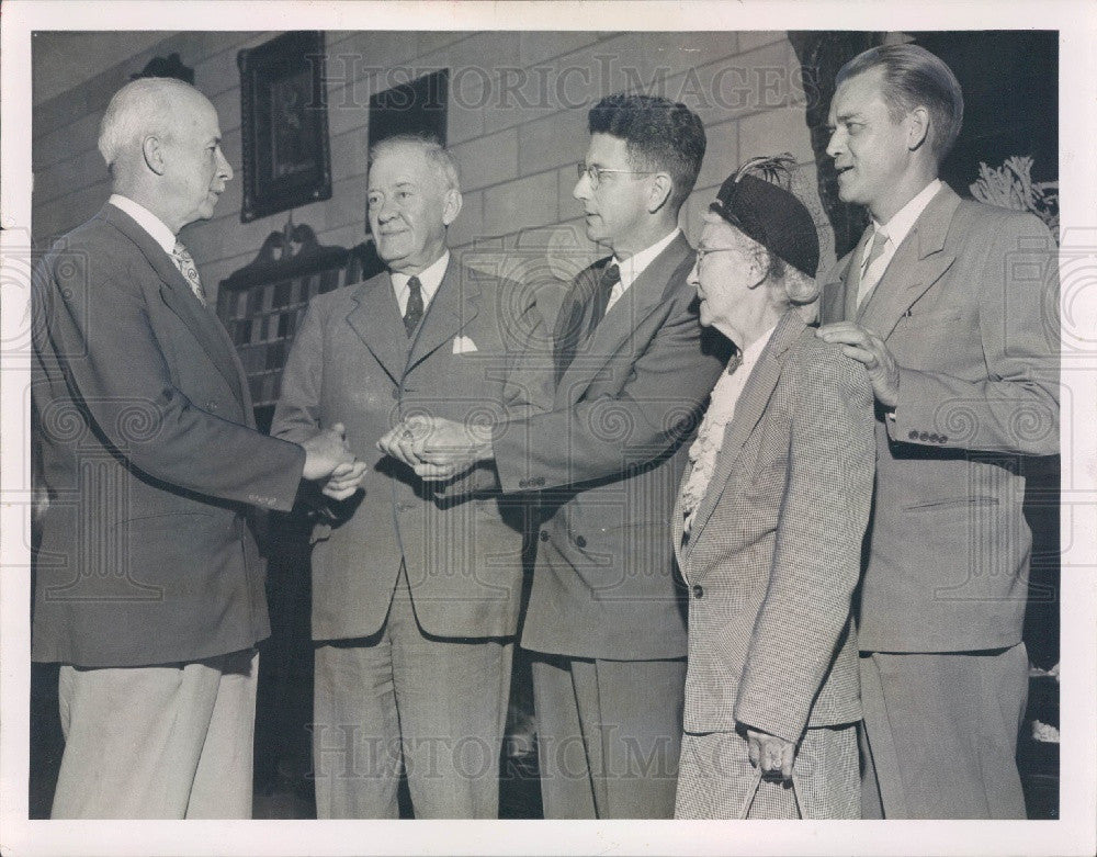 1951 Florida Historical Society Officers Press Photo - Historic Images