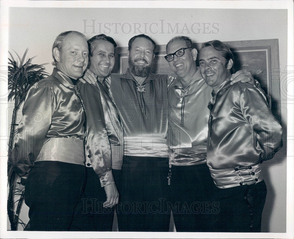 1974 Bradenton Florida Hernando De Soto Historical Society Directors Press Photo - Historic Images