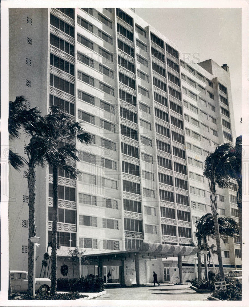 1963 Clearwater Florida Island Estates New Horizon House Apts Press Photo - Historic Images