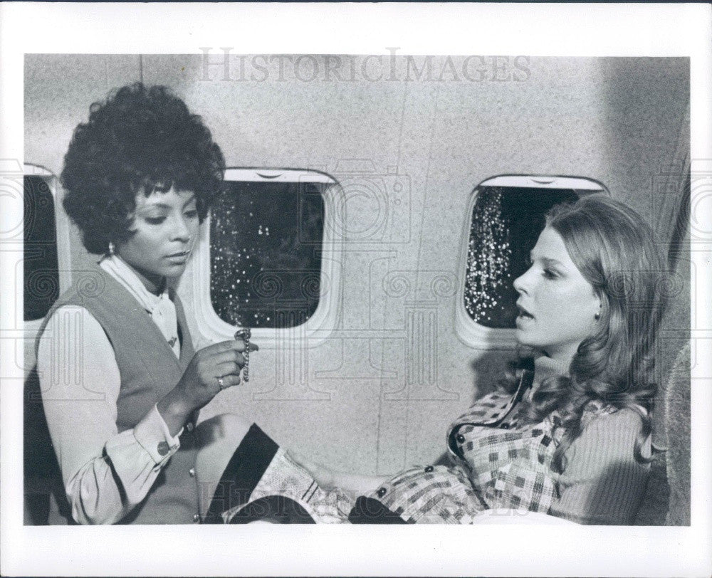 1972 Hollywood Actors Mariette Hartley &amp; Leslie Uggams Press Photo - Historic Images