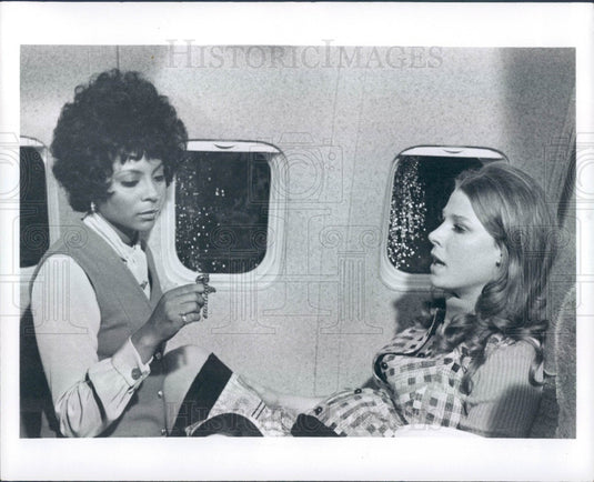 1972 Hollywood Actors Mariette Hartley & Leslie Uggams Press Photo - Historic Images