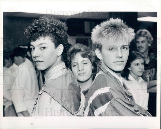 1984 Musicians Jimmy Bertraum & Rich Estes Press Photo - Historic Images