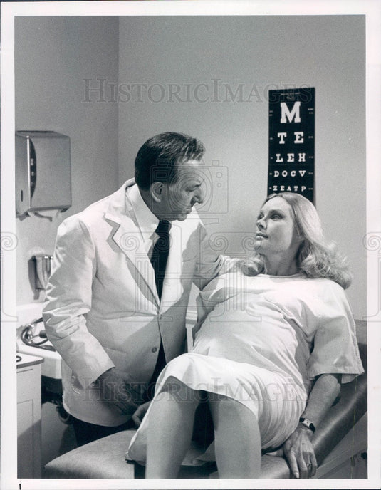 Undated Hollywood Actors Jack Klugman & Natalia Trundy Press Photo - Historic Images