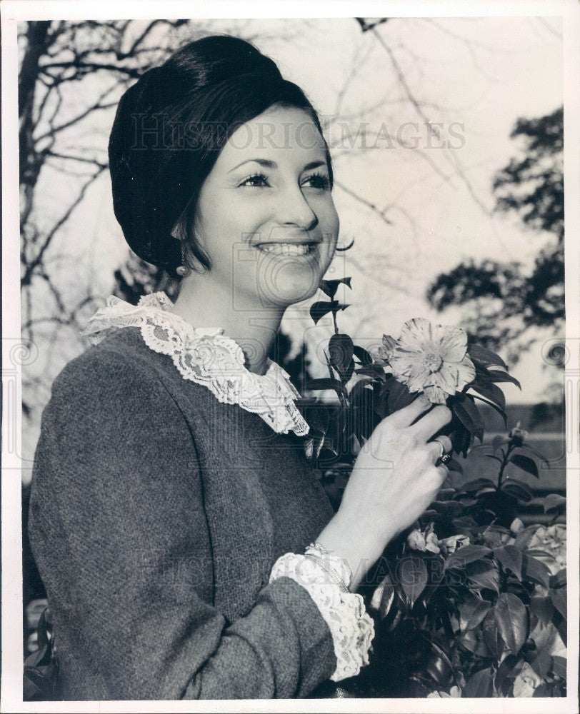 1969 Tallahassee Florida Miss Tally Ho Brenda Boozer Press Photo - Historic Images
