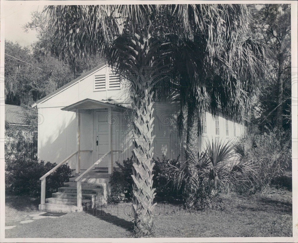 1955 Church of the Good Shepherd in Dunedin Florida Press Photo - Historic Images