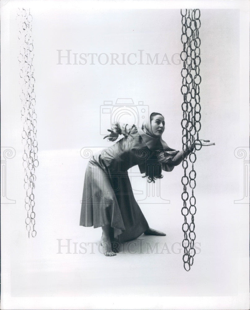 1969 New York Based Interpretive Dance Trio The Choreographers Three Press Photo - Historic Images