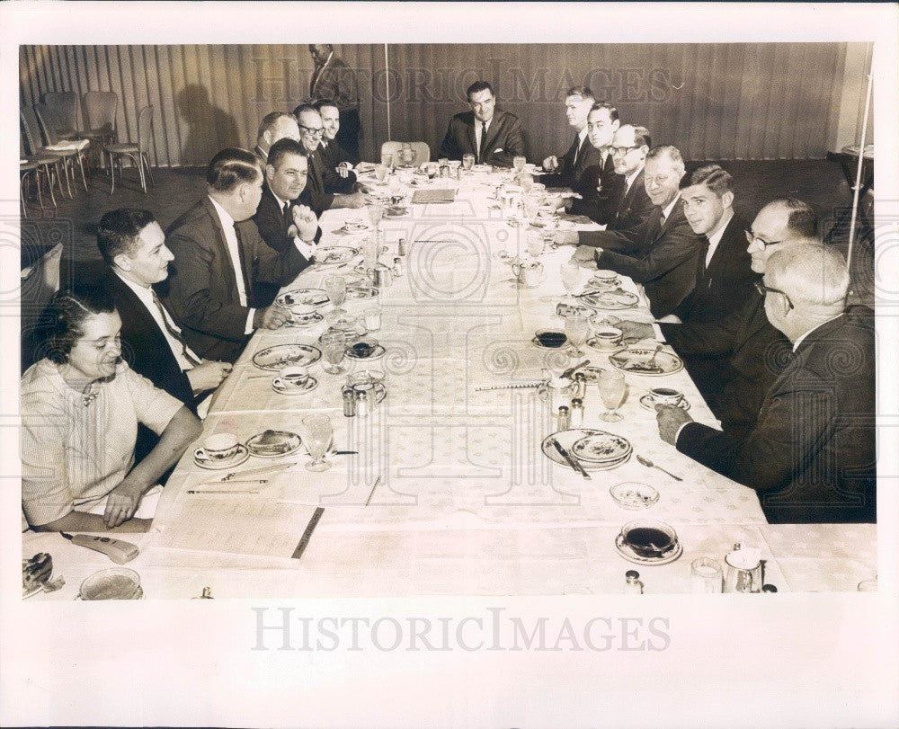 1965 Pinellas County Florida Planning Council Press Photo - Historic Images
