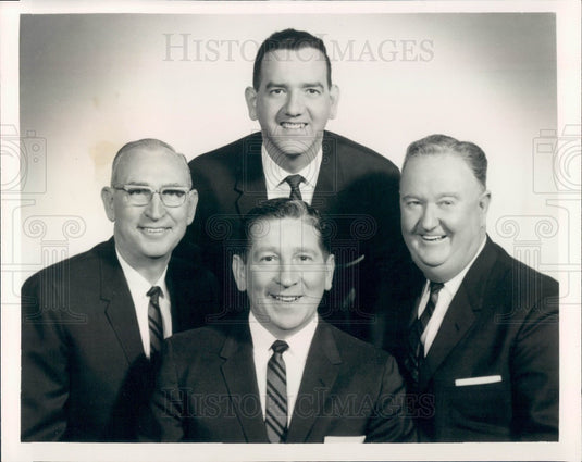 1964 The Pittsburghers Quartet J Ward/N Kasson/T Palamone/T O'Malley Press Photo - Historic Images