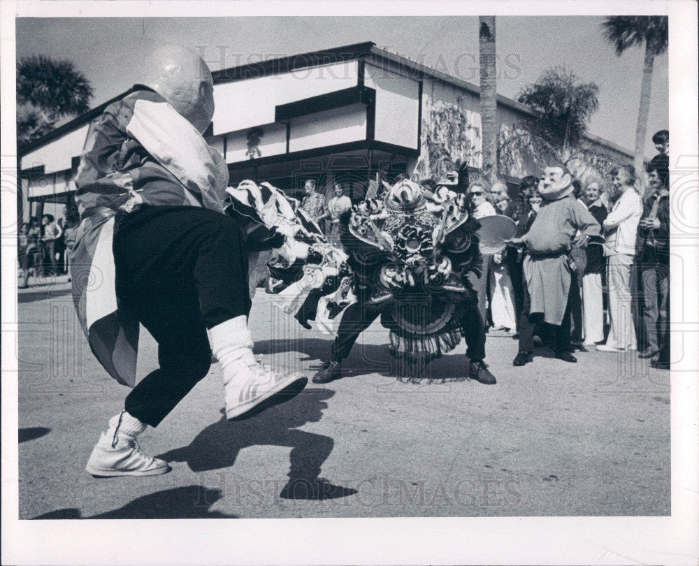 1981 Seminole Florida Chinese New Year Celebration Press Photo - Historic Images