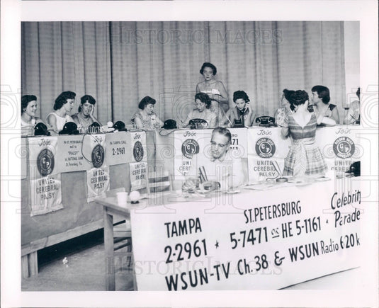 Undated St. Petersburg/Tampa FL United Cerebral Palsy Fundraiser Press Photo - Historic Images