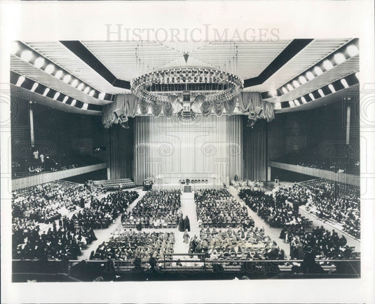 1968 San Francisco CA Natl Catholic Educational Assoc Convention Press Photo - Historic Images