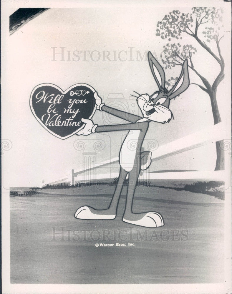 1980 Cartoon Character Bugs Bunny Press Photo - Historic Images