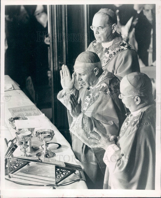 1968 New York Archbishops Cooke/Raimondi/Maguire Press Photo - Historic Images