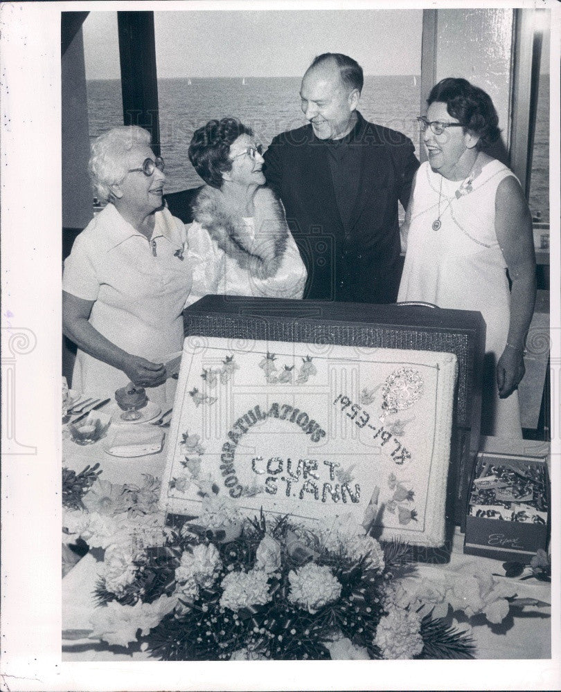 1978 St. Petersburg Florida Catholic Daughters Court of St. Anne Press Photo - Historic Images