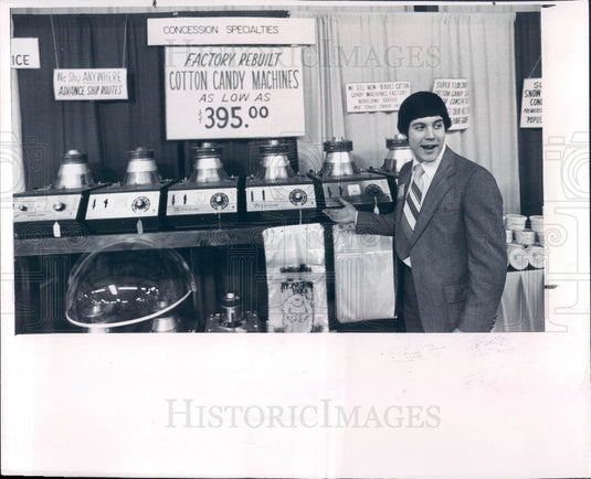 1981 Gibsonton Florida Carnival Trade Show Press Photo - Historic Images