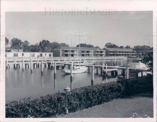1969 St. Petersburg Florida Carlton Arms Apt Construction Press Photo - Historic Images