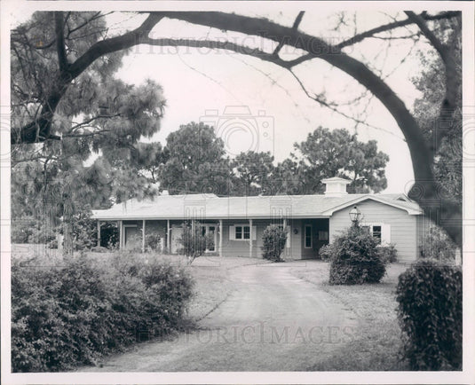 Undated St. Petersburg Florida Pilgrim Congregational Church Press Photo - Historic Images