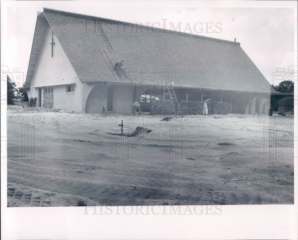 1966 Tarpon Springs Florida Presbyterian Church Press Photo - Historic Images