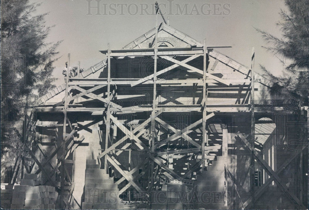 Undated Clearwater Florida Chapel By The Sea Church Press Photo - Historic Images