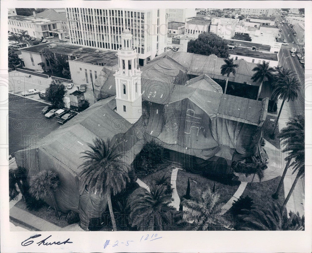 1975 Clearwater Florida Peace Memorial Presbyterian Church Press Photo - Historic Images